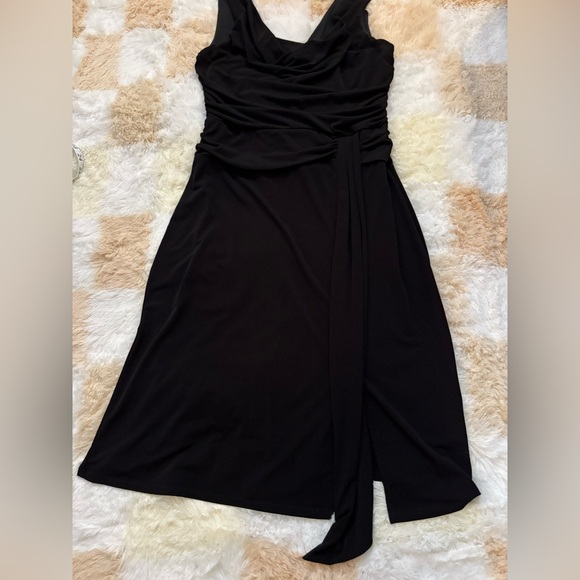 ‼️ Sale ‼️ Connected Apparel Black Ruffly Dress - Picture 6 of 16